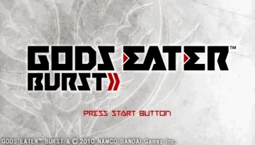 Gods Eater Burst (EU) screen shot title